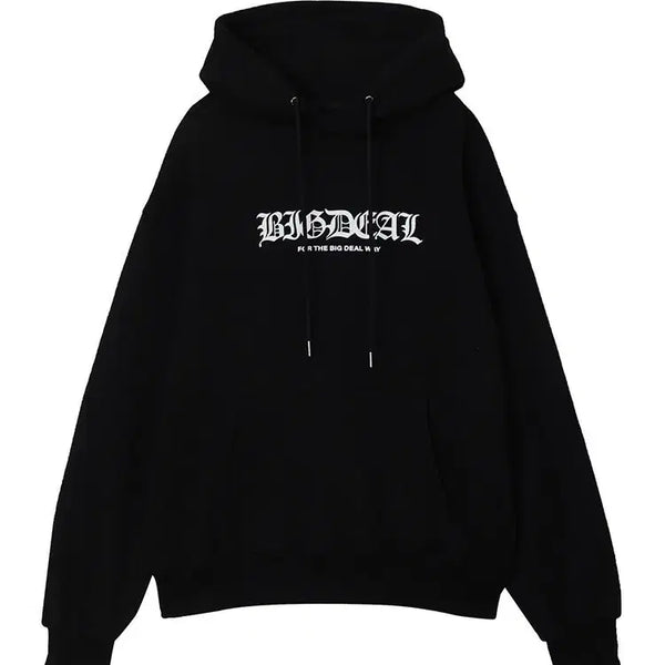 [BUNJANG] Lookism Big Deal Fleece Hoodie / 외모지상주의 빅딜 기모 후디 (후드티)
