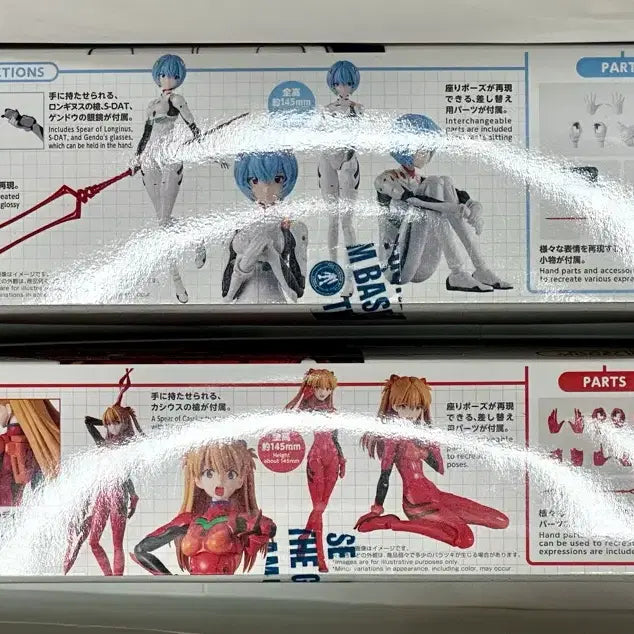 [BUNJANG] Bandai Asuka Langley & Rei Ayanami Figure Set / 반다이 아스카 랑그레이 & 아야나미 레이