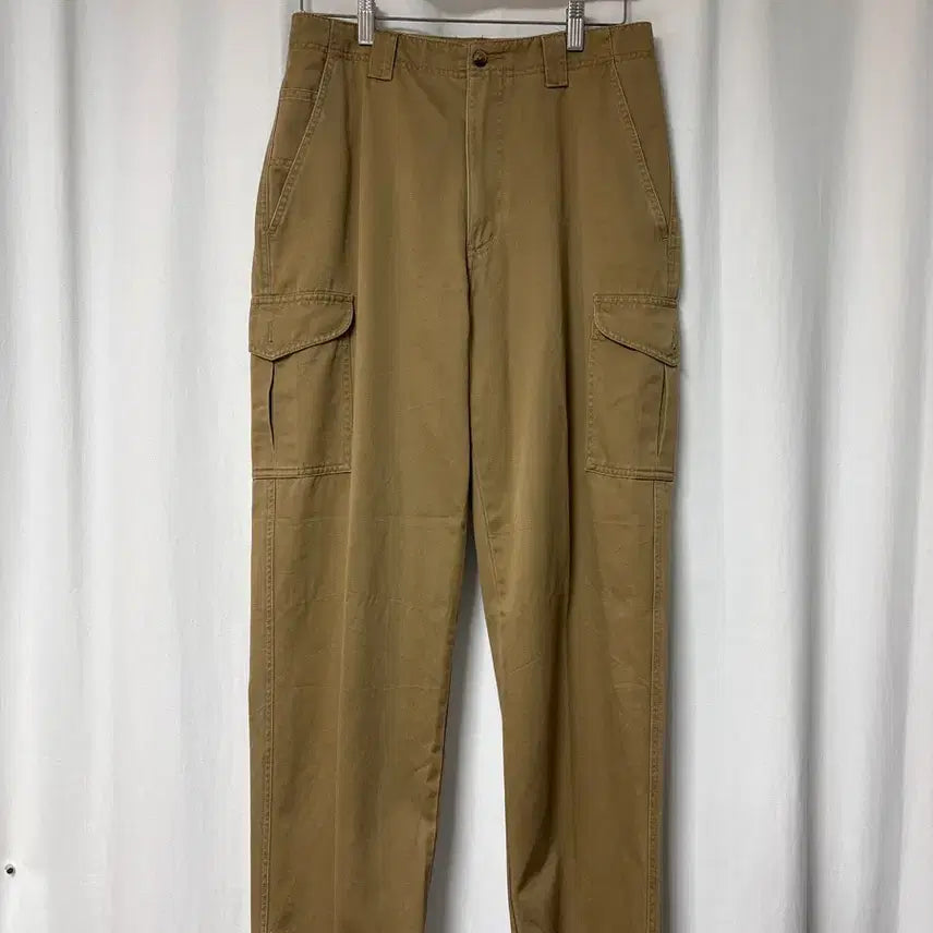 [BUNJANG] L.L.Bean 90s 6-Pocket Cargo Pants Camel Beige 30x30 / 90's 엘엘빈 6포켓 카고 팬츠