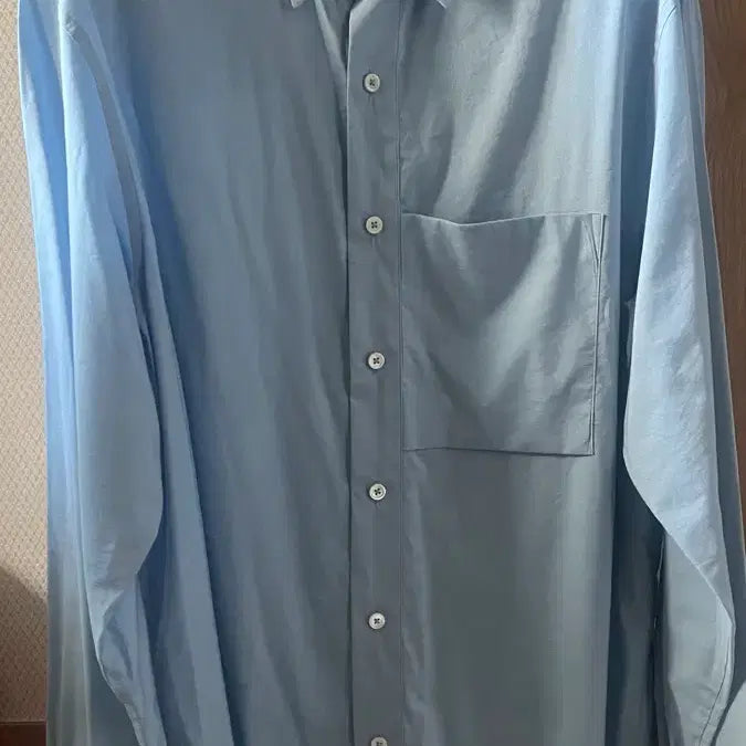 [BUNJANG] TIME 100 Sky Blue Shirt / 타임 셔츠 (100)