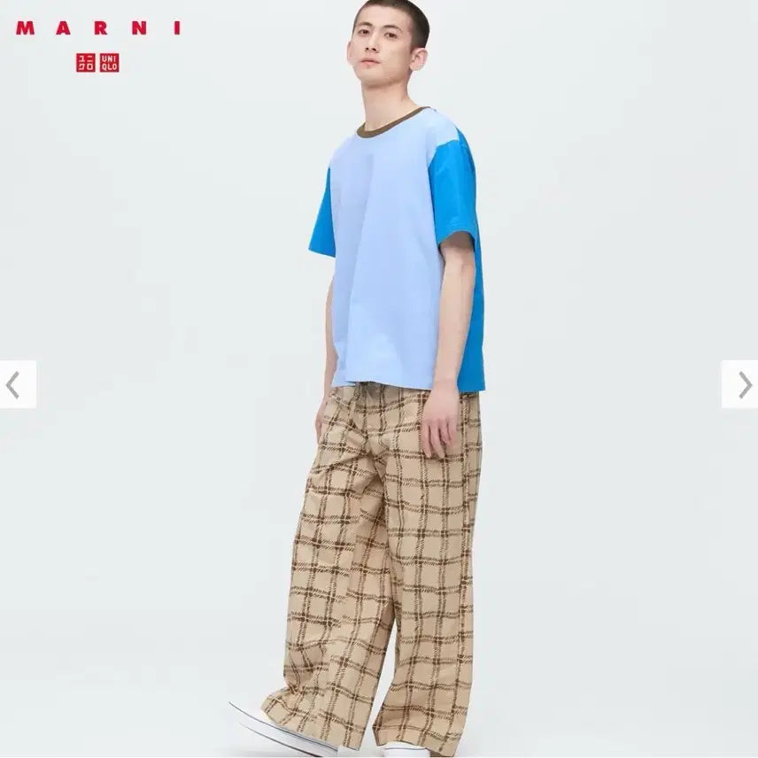 [BUNJANG] Uniqlo MARNI Easy Wide Fit Pants (Size S) / S 유니클로 마르니 이지 와이드핏 팬츠