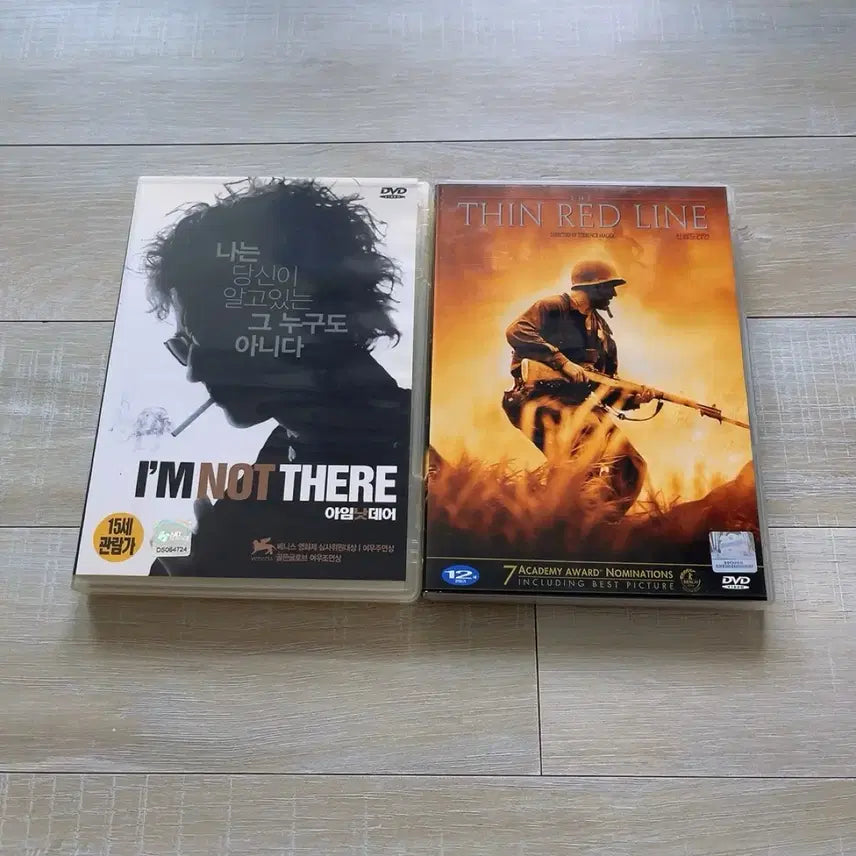 [BUNJANG] I'm Not There / The Thin Red Line Movie DVD Set / 아임낫데어/씬레드라인 영화 DVD 세트