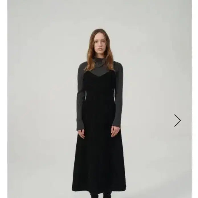 [BUNJANG] The Barnet Woolly Dress (Black) / 더 바넷 울리 원피스(블랙)
