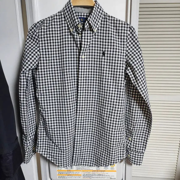 [BUNJANG] Polo Ralph Lauren Slim Fit Gingham Check Polo Shirt / 폴로셔츠 슬림핏 사이즈 2