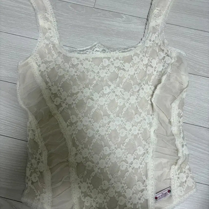 [BUNJANG] Sculptor Team Mary Corset Top White / 스컬프터 team mary corset top 화이트(1회 착용)