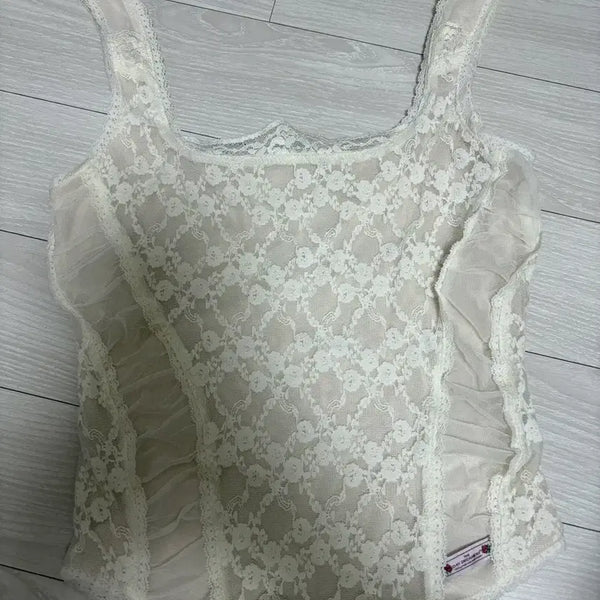 [BUNJANG] Sculptor Team Mary Corset Top White / 스컬프터 team mary corset top 화이트(1회 착용)