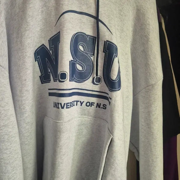 [BUNJANG] Namsoon Star University (NSU) Hoodie / 남순스타대학 n.s.u후드티