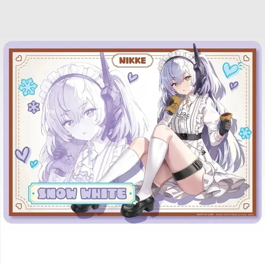 [BUNJANG] Nier: Automata Snow White A3 Desk Mat / 니케 제일복권 스노우화이트 A3 데스크 매트(장패드)