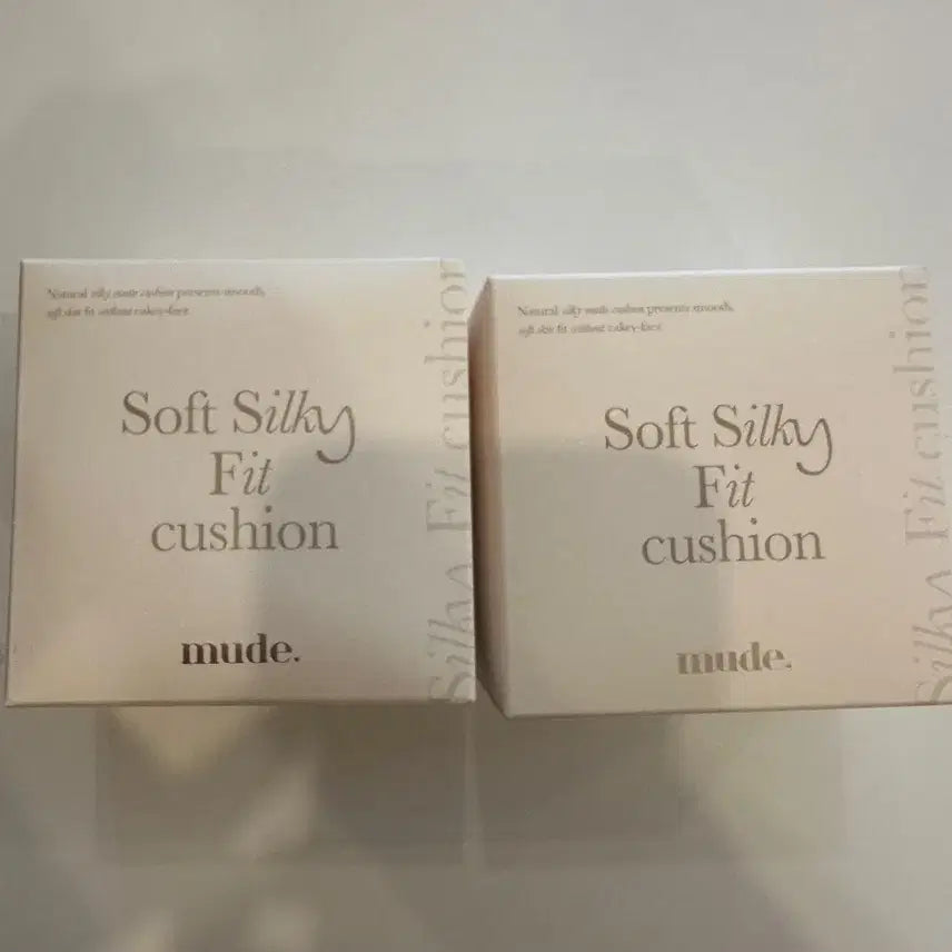 [BUNJANG] MUDE Soft Silky Fit Cushion (Ivory / Natural) - Sealed / 미개봉)뮤드 소프트 실키핏 쿠션 (01 아이보리 / 02 내추럴)