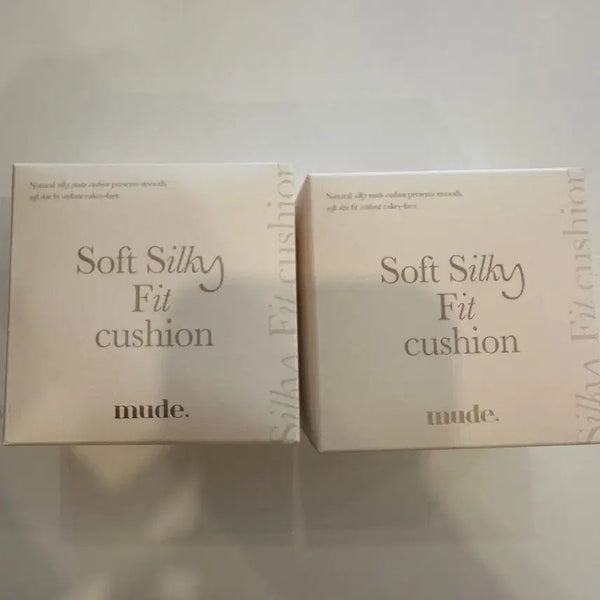 [BUNJANG] MUDE Soft Silky Fit Cushion (Ivory / Natural) - Sealed / 미개봉)뮤드 소프트 실키핏 쿠션 (01 아이보리 / 02 내추럴)