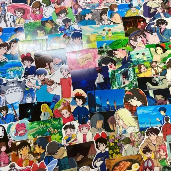 [BUNJANG] Ghibli Sticker Die-cut Set / 지브리 스티커 애니 인스컷