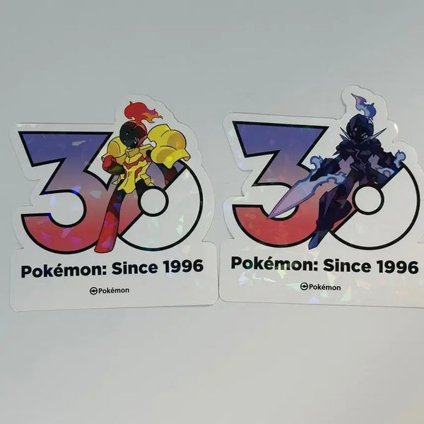 [BUNJANG] Pokemon 30th Anniversary Logo Sticker Collection Cardinarma Parableize / 포켓몬 팝업 30주년 로고 스티커 컬렉션 카디나르마 파라블레이즈