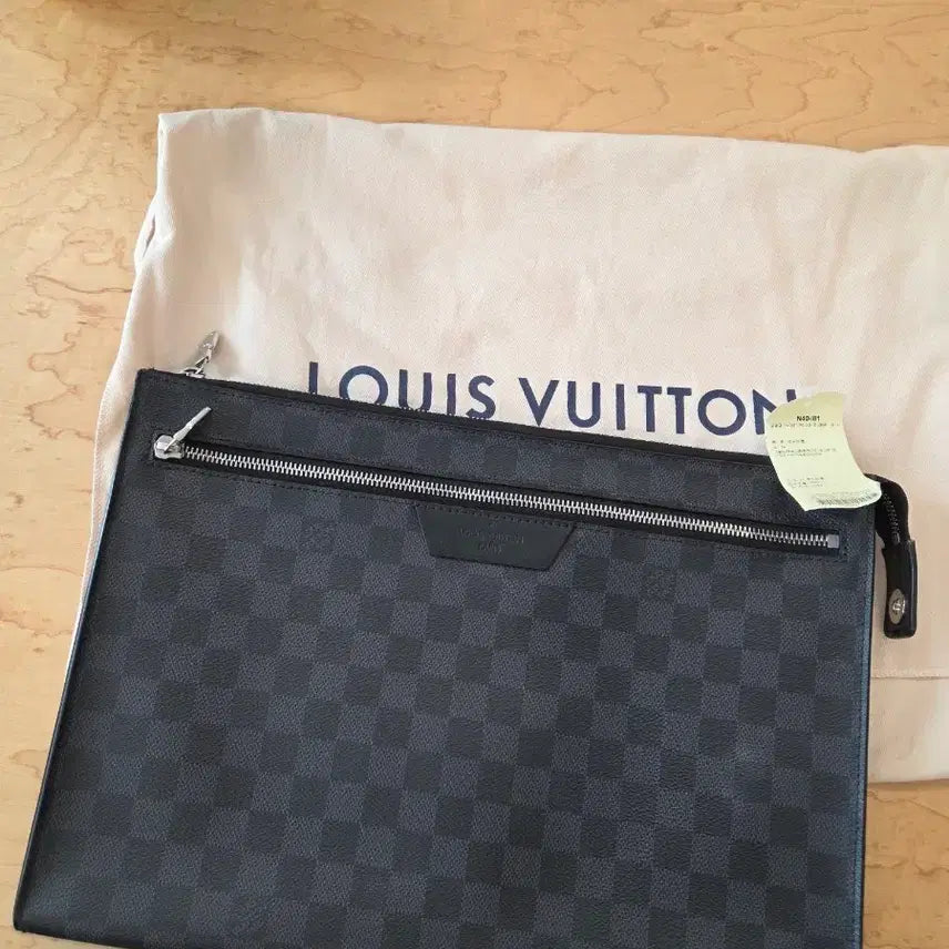 [BUNJANG] Louis Vuitton Damier Clutch N40481 / 루이비통 다미에 클러치 N40481