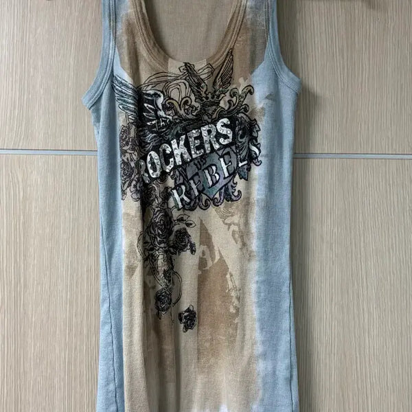 [BUNJANG] Libertalia Rockers Strap Tank Top M / Libertalia 락커스 끈나시 M