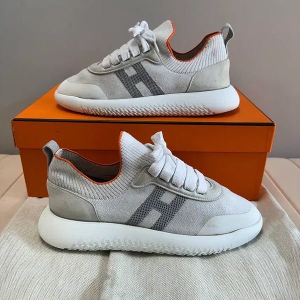 [BUNJANG] Hermes Crew Sneakers / 38.5/250)에르메스 크루 스니커즈