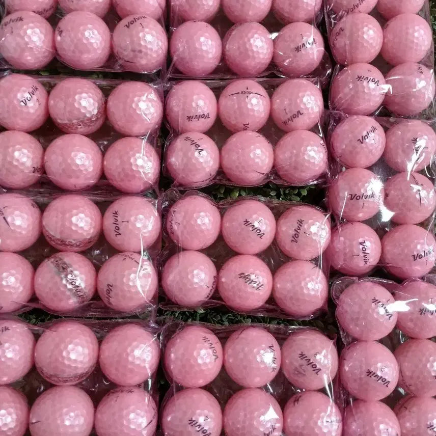 [BUNJANG] Volvik Solice Pink Lost Balls - 66 Balls for Field Use / 볼빅 로스트볼 솔리체 핑크  66알 필드용