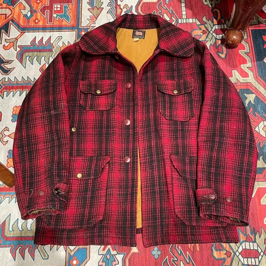 [BUNJANG] Woolrich Original Mackinaw Wool Jacket - Buffalo Check (Size 42) / 울리치 오리지널 매키노 울 자켓 42