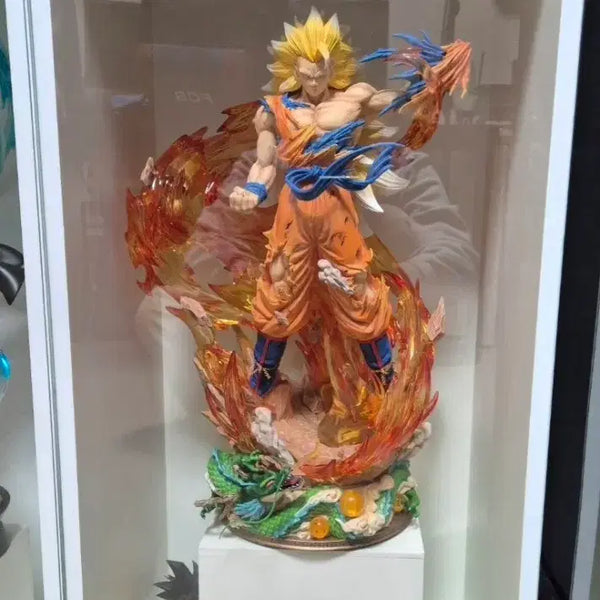 [BUNJANG] Dragon Ball Super Saiyan 3 Goku Resin Statue (Last Sleep Studio) / 드래곤볼 초3 손오공 레진 팝니다. (라스트슬립)