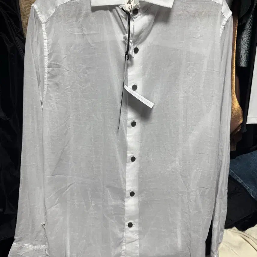 [BUNJANG] Made in Bali White Shirt Size 55 / 메이드인발리 화이트 셔츠 55 (새상품)