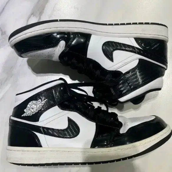 [BUNJANG] Nike Air Jordan 1 Mid SE ASW Black Sneakers / 290 ) 조던1 나이키 미드 se asw 블랙