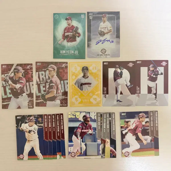 [BUNJANG] Kiwoom Heroes Jeong Hyun-woo Autographed Victory Charm Card / 2026 kbo 카드 싸인카드 키움 히어로즈 승리부적 정현우 판매 양도