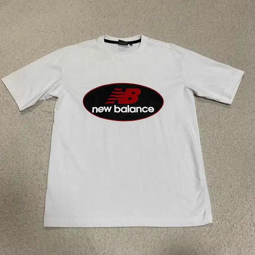 [BUNJANG] New Balance Short Sleeve T-Shirt White Medium / 뉴발란스 반팔 티셔츠 화이트 m 95