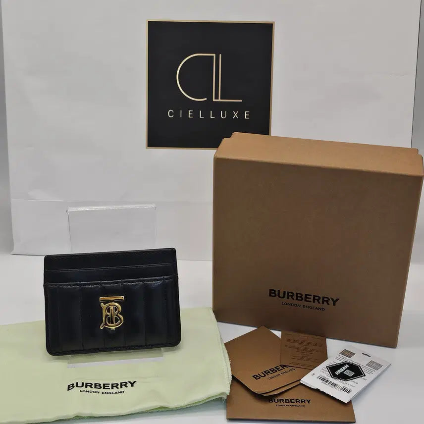 [BUNJANG] Authentic Burberry Quilted Lola Card Wallet / 정품 버버리 퀄팅 롤라 카드지갑