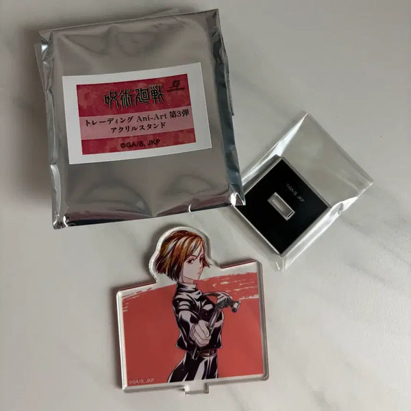 [BUNJANG] Jujutsu Kaisen AniArt Acrylic Stand Kugisaki Nobara Original Art / 주술회전 애니아트 아크릴 스탠드 쿠기사키 노바라 원화