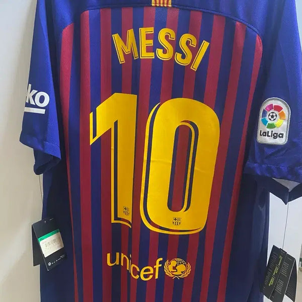 [BUNJANG] Barcelona Messi Jersey XL / 바르셀로나 메시 유니폼 XL(택채새상품)