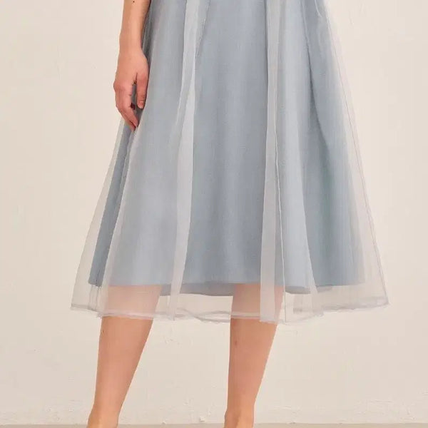 [BUNJANG] SJYP Tulip Flare Skirt / sjsj 튤 플레어 스커트