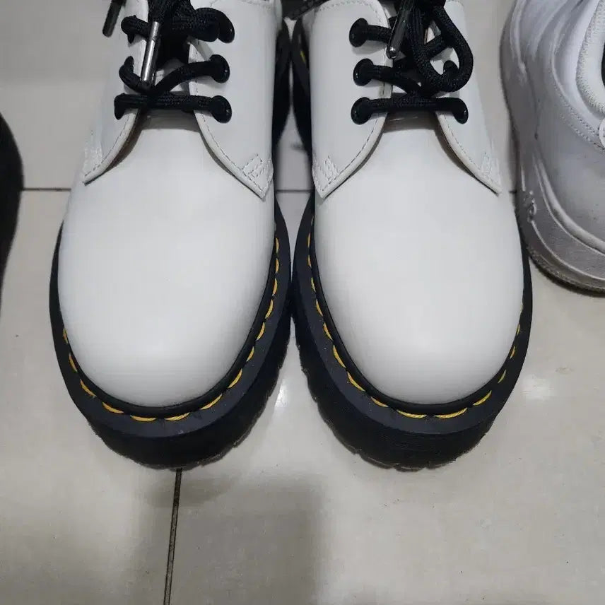 [BUNJANG] Dr. Martens 1461 White Quad Shoes UK 5 / 새상품급)닥터마틴 화이트 쿼드 1461 uk5