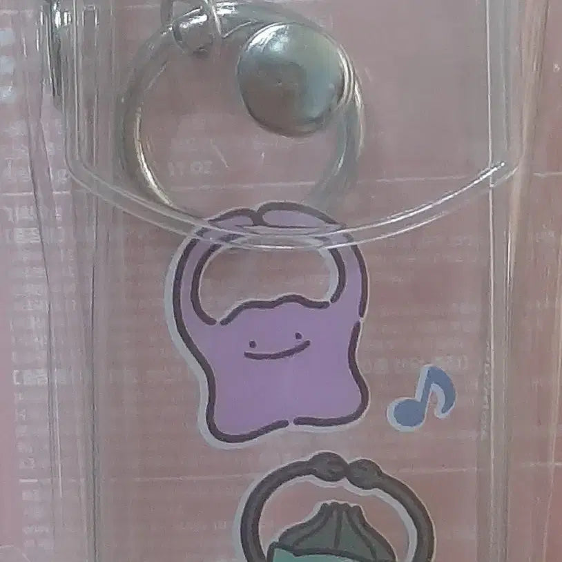 [BUNJANG] Colorgram Nudy Pokemon Lip Pouch Keyring (Sealed) / 미개봉 컬러그램 누디 메타몽 립 파우치 키링