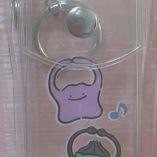 [BUNJANG] Colorgram Nudy Pokemon Lip Pouch Keyring (Sealed) / 미개봉 컬러그램 누디 메타몽 립 파우치 키링