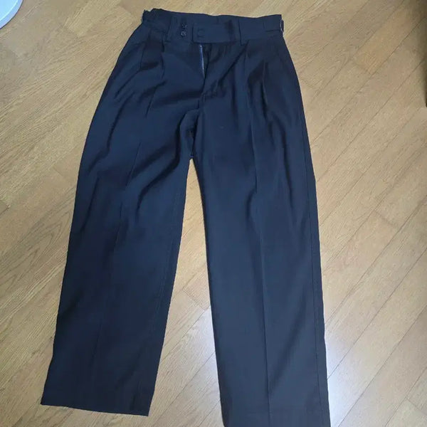 [BUNJANG] Another Office 22AW Dark Navy Santiago Slacks 01 / 어나더오피스 22aw 다크네이비 산티아고 슬랙스 01