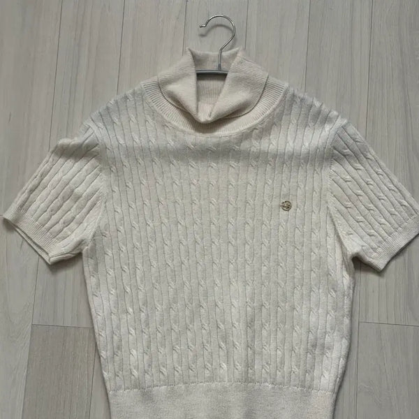 [BUNJANG] Lookast Cashmere Short Sleeve Knit Top / 룩캐스트 캐시미어 반팔 니트