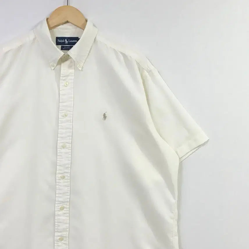[BUNJANG] Polo Ralph Lauren Blake Ivory Fit Oversized Shirt / XL 폴로 블레이크 아이보리 셔츠