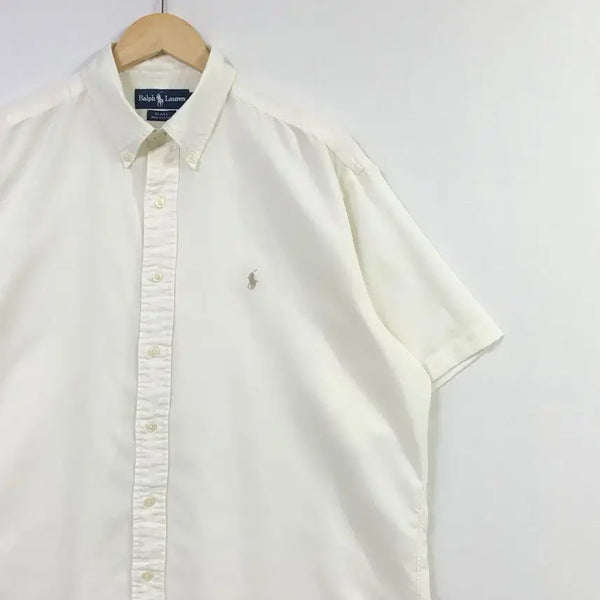 [BUNJANG] Polo Ralph Lauren Blake Ivory Fit Oversized Shirt / XL 폴로 블레이크 아이보리 셔츠