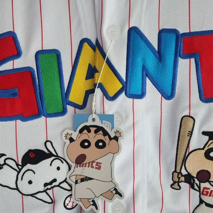 [BUNJANG] Lotte X Crayon Shin-chan Son Ho-young Authentic Jersey 105 / 롯데 짱구유니폼 105 손호영마킹 / 실착0회 새제품 텍 미제거
