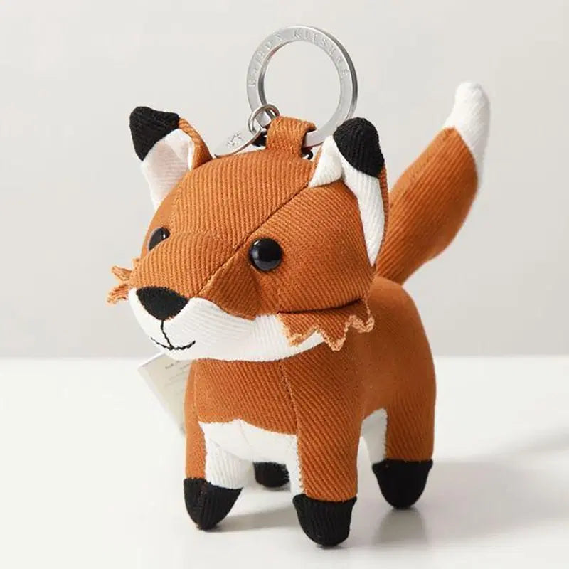 [BUNJANG] Maison Kitsuné Mini Fox Plush Keyring / 메종키츠네 미니여우 인형 키링