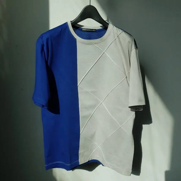 [BUNJANG] Issey Miyake Men 14S/S Patchwork Cotton T-Shirt / 14S/S Issey Miyake Men PatchWork tee