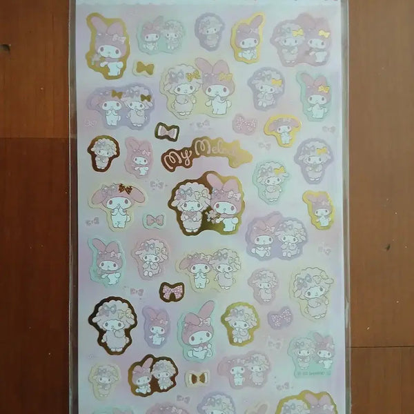 [BUNJANG] Sanrio My Melody Seal Sticker / 산리오 마이멜로디 씰 스티커 새상품