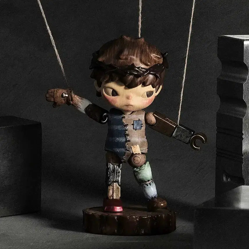 [BUNJANG] Pop Mart Hirono Risepop Series Secret Marionette Figure / [팝마트] 히로노 리세이프 시리즈, 시크릿 꼭두각시 피규어 판매