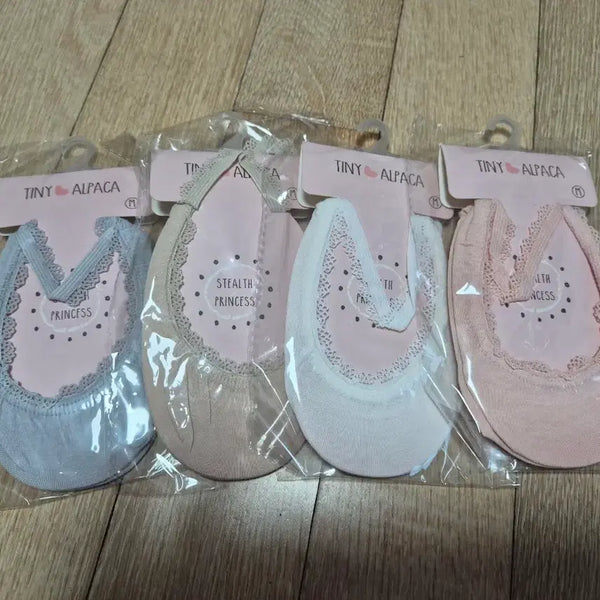 [BUNJANG] Baby Booties Set (4 Pairs) / 유아덧신4종일괄