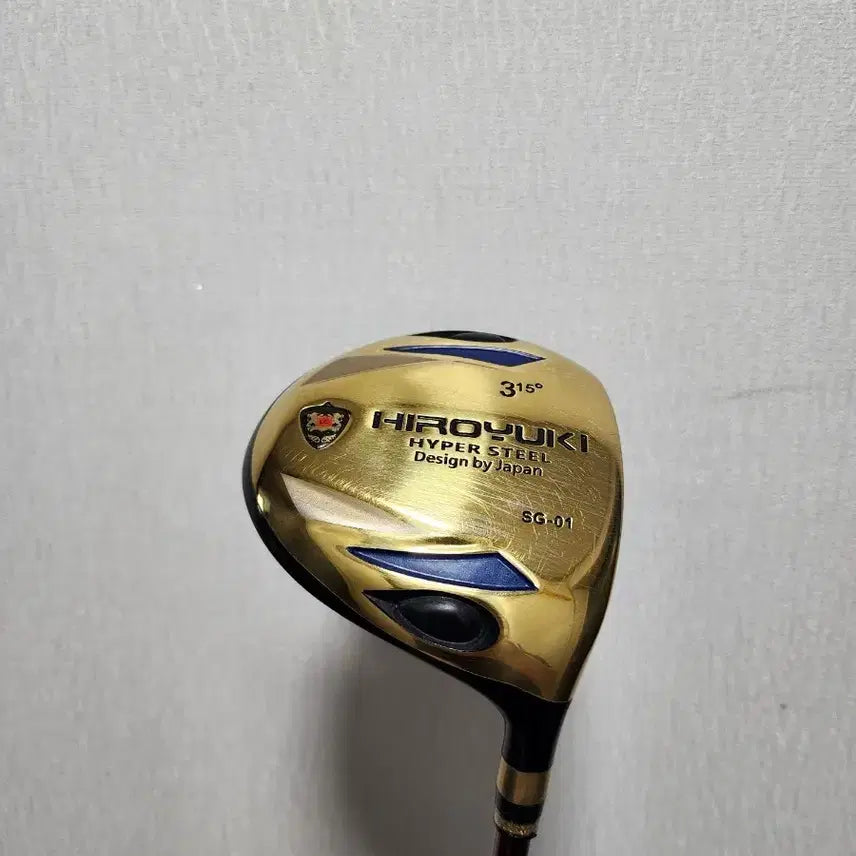 [BUNJANG] HIROYUKI SG-01 High-Repulsion Wood 3-Wood 15 Degree R-Shaft / 고반발우드 HIROYUKI 우드 SG-01. 3번15도  R샤프트