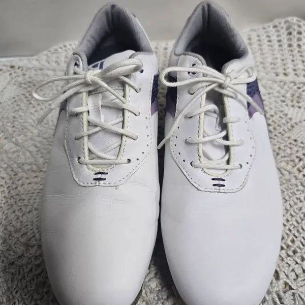 [BUNJANG] FootJoy Women's Golf Shoes White/Purple 230mm / 풋조이 여성 골프화 화이트/퍼플 230