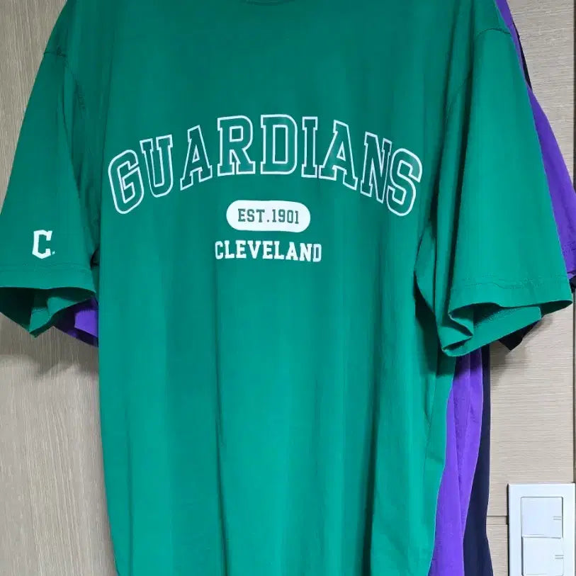 [BUNJANG] MLB Varsity T-Shirt (L) / MLB 바시티 티셔츠 (L)