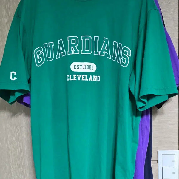 [BUNJANG] MLB Varsity T-Shirt (L) / MLB 바시티 티셔츠 (L)