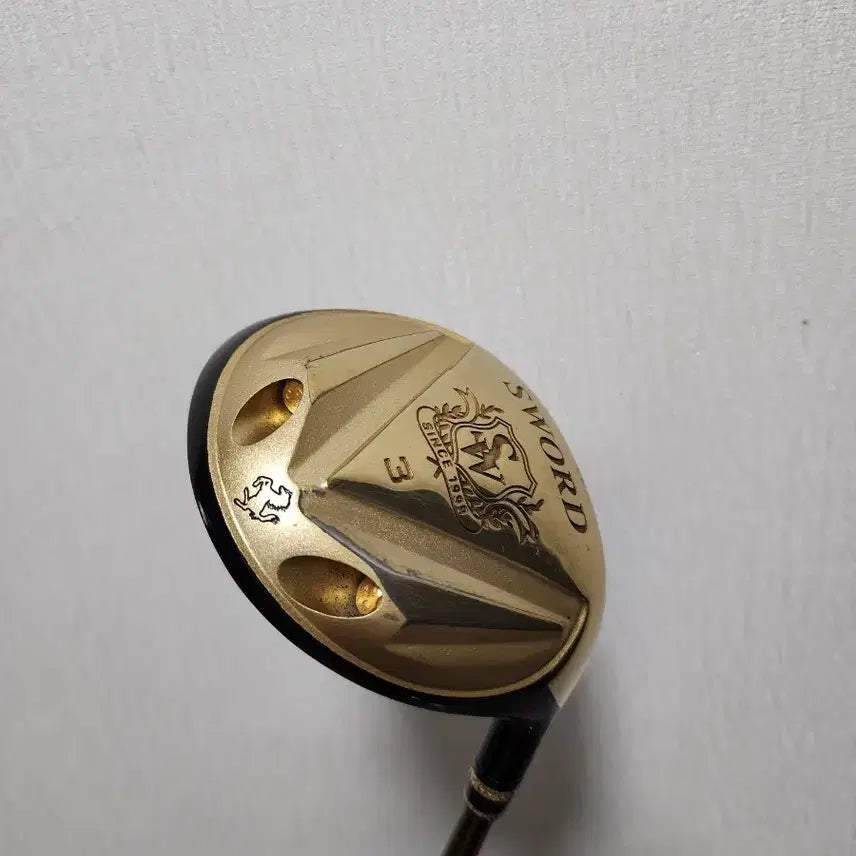 [BUNJANG] Katana Sword Gold #3 Wood R-Flex High-Repulsion Golf Club / 고반발우드 카타나스워드 KATANA SWORD 골드 3번 우드. R샤프트