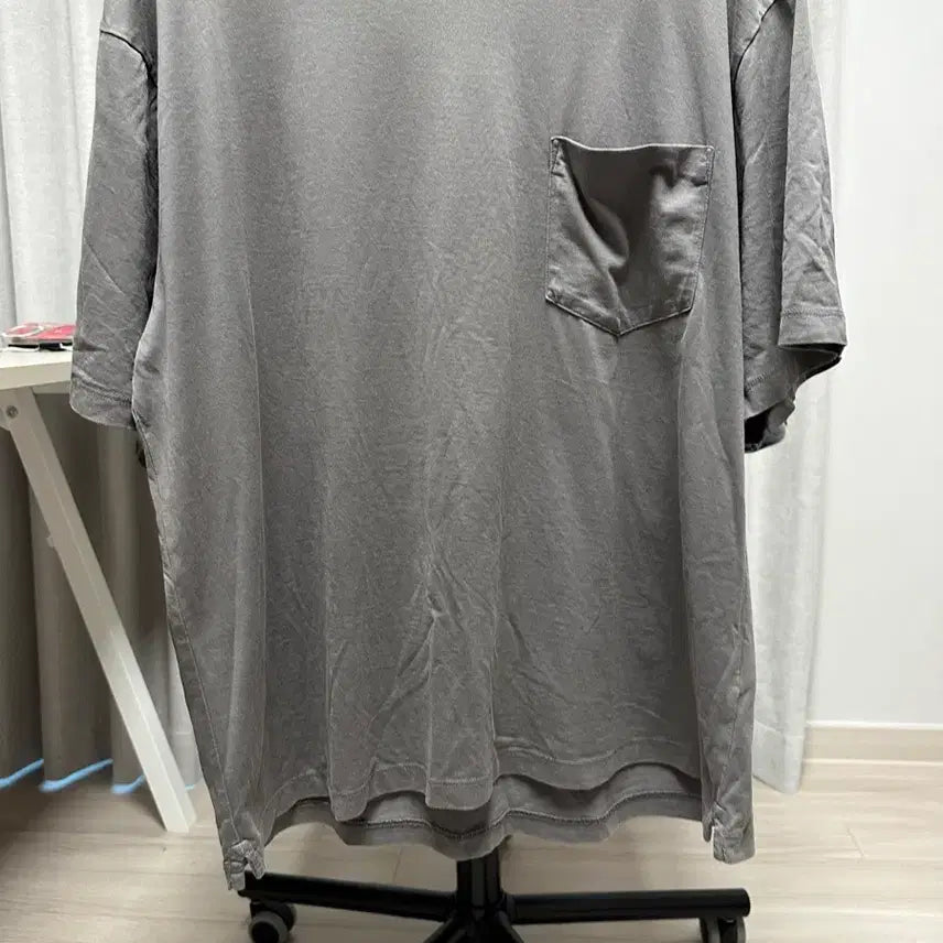 [BUNJANG] Handvaerk Pocket T-Shirt Gray / handvaerk 핸드베르크 포켓 반팔 티셔츠 그레이