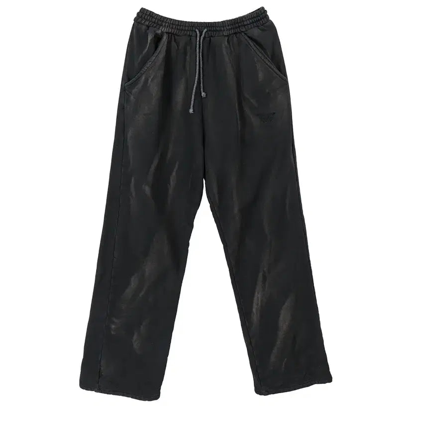 [BUNJANG] Alexander Digenoa Thrashed Black Sweatpants / 알렉산더 디제노바 스웻팬츠